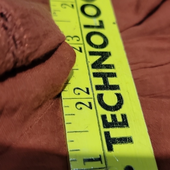 Free People Intimately Boho Rust Long Sleeve Off Shoulder Bodysuit Blouse - Picture 10 of 13